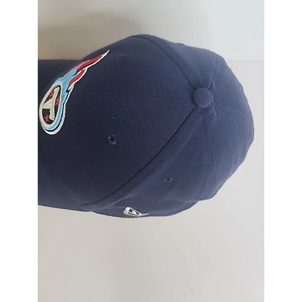 Tennessee Titans New Era 39Thirty Hat Cap Medium Large Blue Embroidered